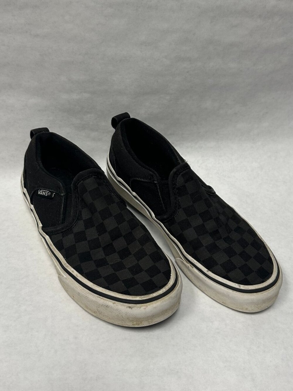 Vans Kids' Classic Slip-On Checkerboard Unisex Size 10